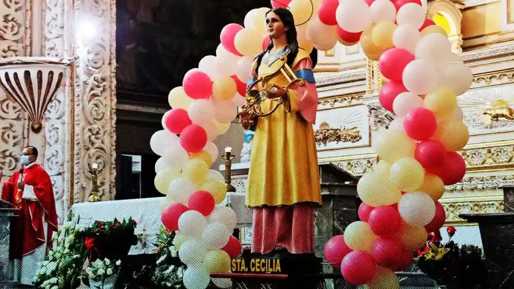 Santa Cecilia, Patrona de los Músicos; aquí su historia