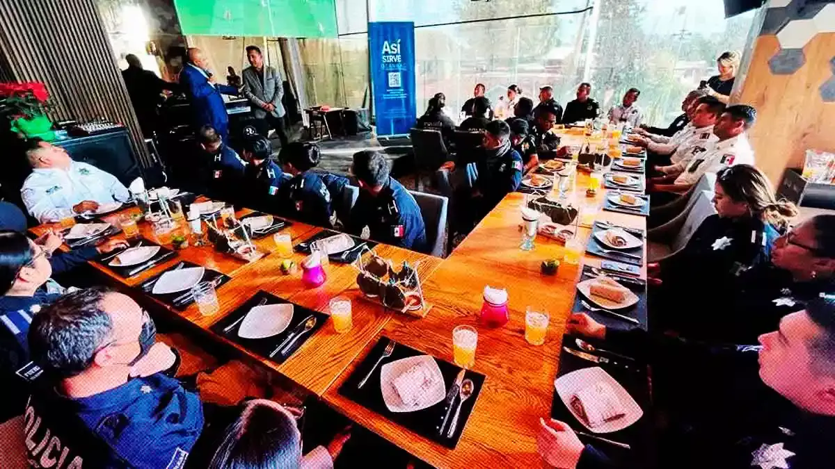 Reconoce Canirac puebla trabajo de policías de San Andrés Cholula
