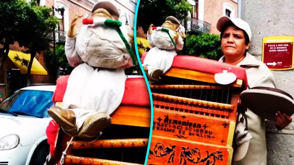 Agustín y Susana, organilleros de Puebla llevan 45 años alegrando las calles del CH