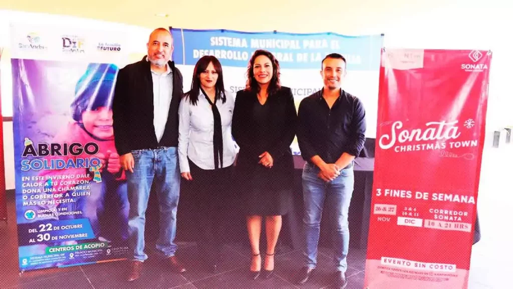 Sonata Christmas Town inicia actividades a beneficio del DIF de San Andrés Cholula