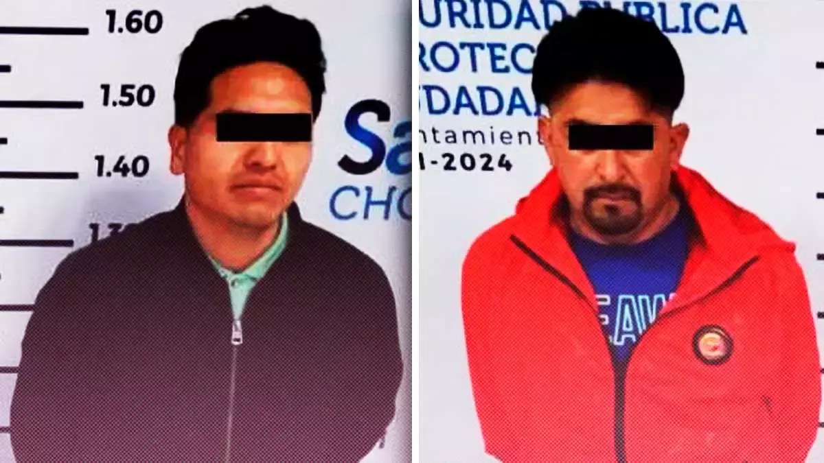 Detiene policía de San Andrés Cholula a dos personas por portación ilegal de arma de fuego