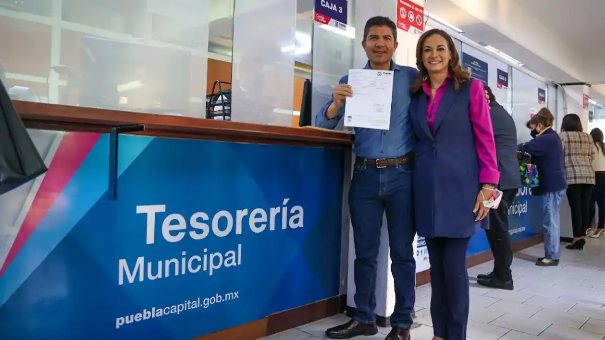 Eduardo Rivera anuncia beneficios del Pago Anticipado de Predial y Limpia 2023 para Puebla capital