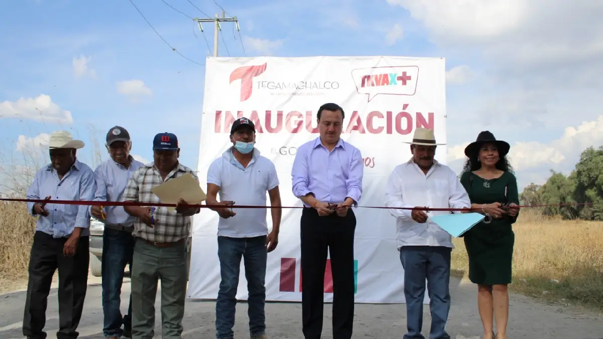 Nacho Mier inaugura la ampliación de drenaje sanitario en San José de Meza
