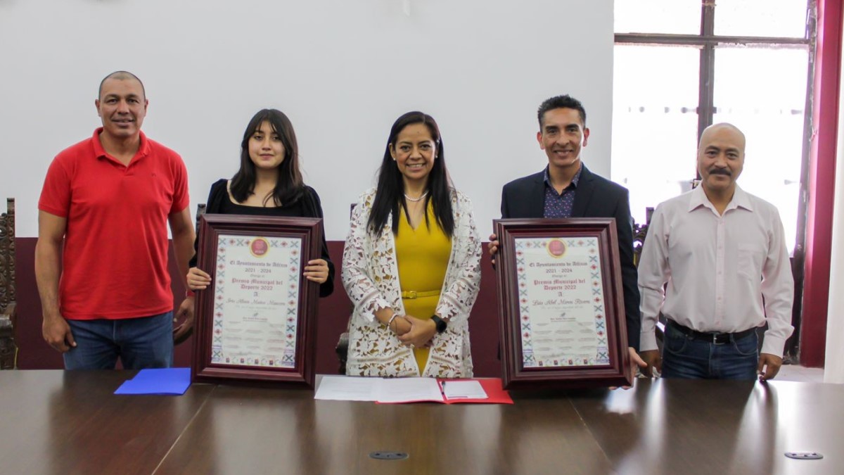 Ariadna Ayala rescata el Premio Municipal del Deporte para reconocer a atlixquenses.