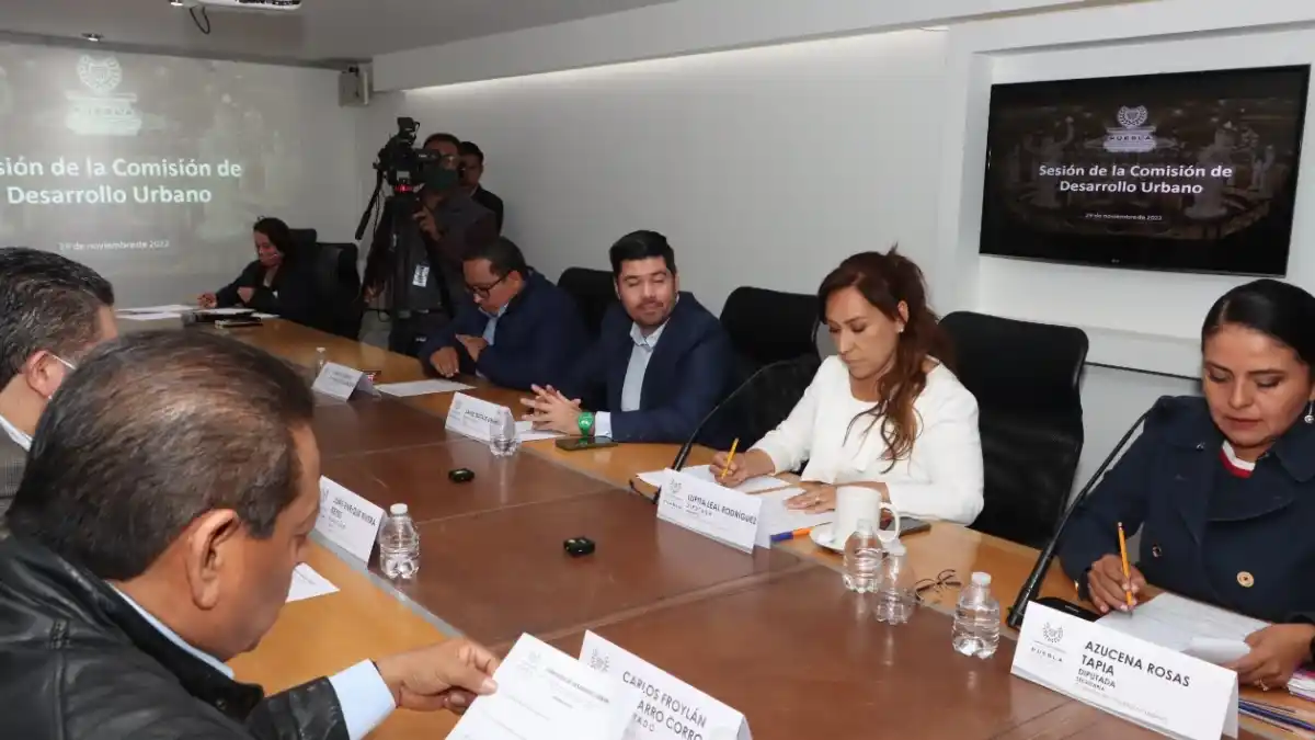 Comisión de Desarrollo Urbano da respuesta a oficio del Ayuntamiento de San Andrés Cholula