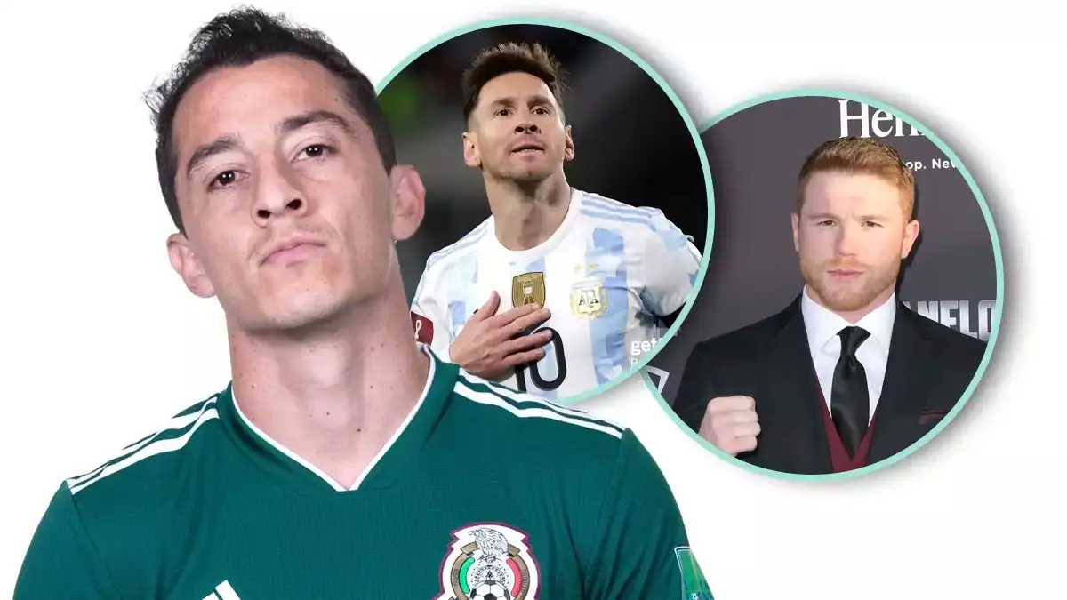 Andrés Guardado defiende a Lionel Messi; son 'tonterías' las amenzas del Canelo, dice  