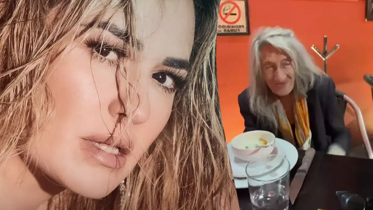 María José ayuda a una abuelita a regresar a su casa y rompe en llanto