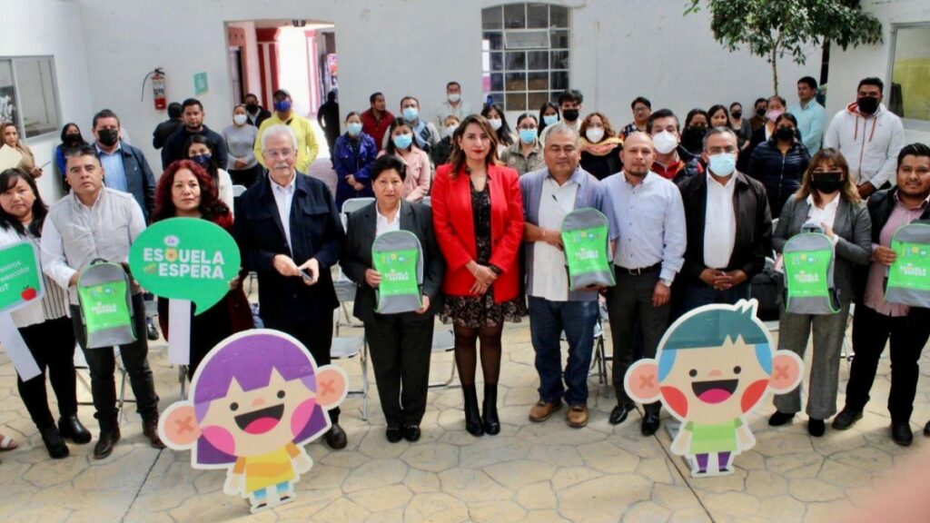 “La escuela nos espera”, programa para lograr el retorno de alumnos de primaria.
