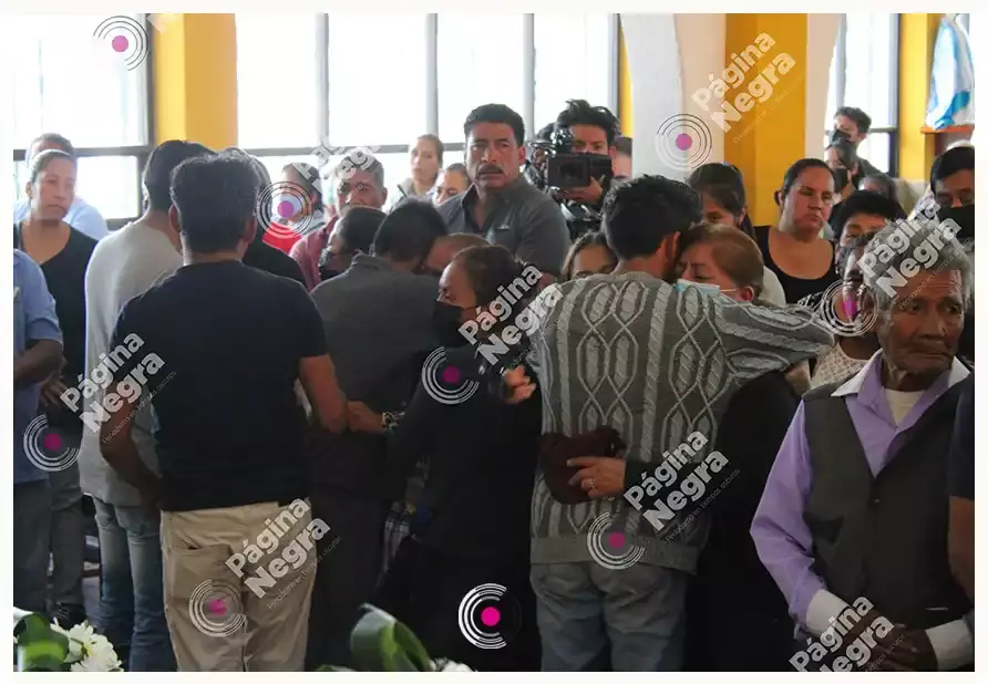 Dan último adiós a los 4 ejecutados en San Francisco Totimehuacan.
