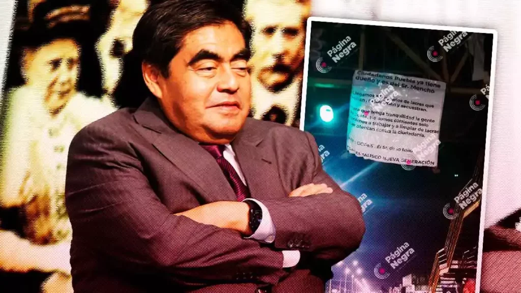 Empresarios de Puebla piden a Barbosa no minimizar las narcomantas