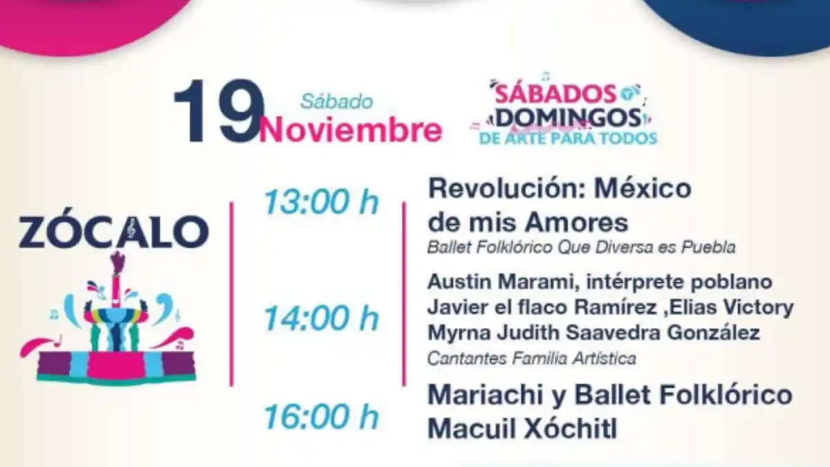 IMACP brinda música y actividades artísticas para todos los gustos este fin de semana