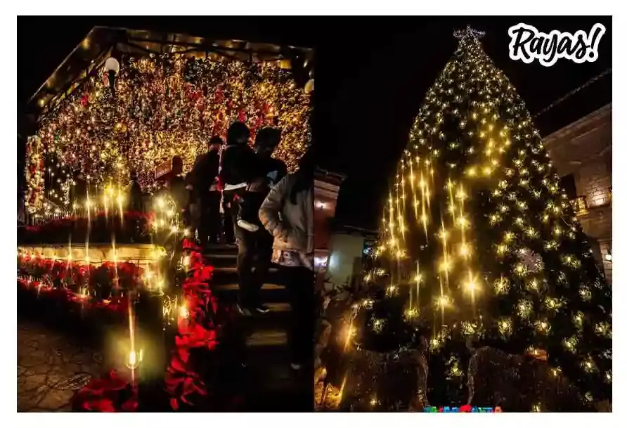 "Navidad espectacular en Zacapoaxtla": 10 mil esferas y luces iluminan su kiosko