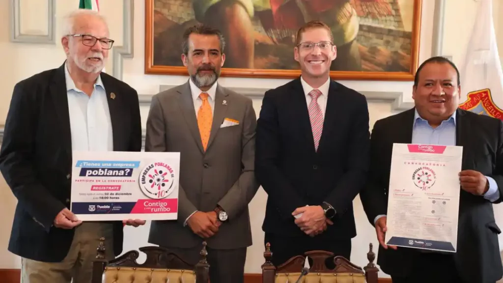 Ayuntamiento de Puebla lanza convocatoria “Empresas Poblanas de 10”
