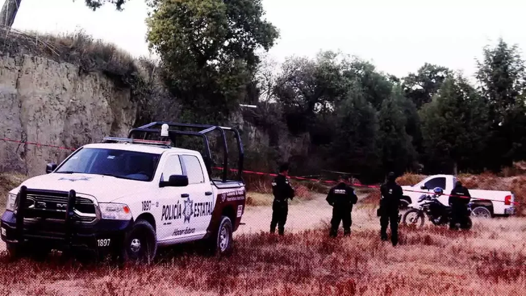 Con heridas en la cabeza se halló un cadáver, en San Martín Texmelucan
