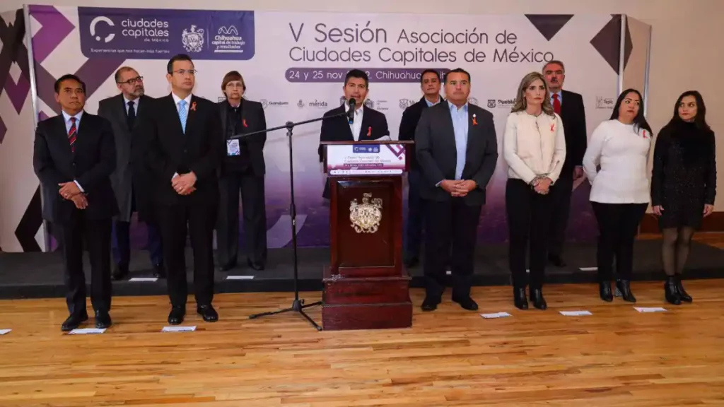 Eduardo Rivera hace un llamado a la unidad, la coordinación y el trabajo conjunto para reforzar la seguridad en los municipios