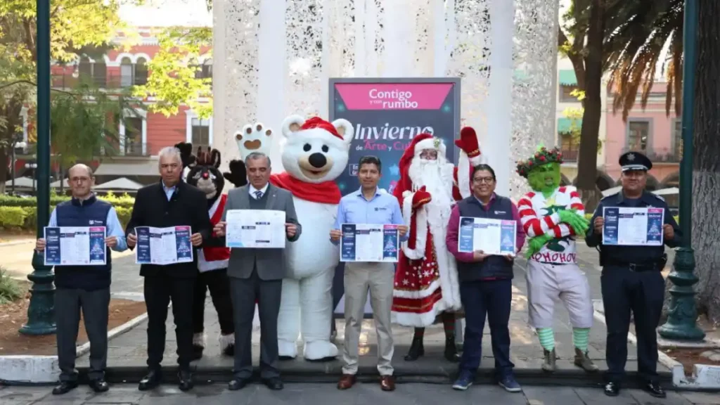 Presenta Ayuntamiento de Puebla actividades culturales para la época navideña