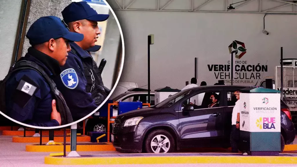 Así identificarán a policías estatales vigilantes del cumplimiento de verificación en Puebla