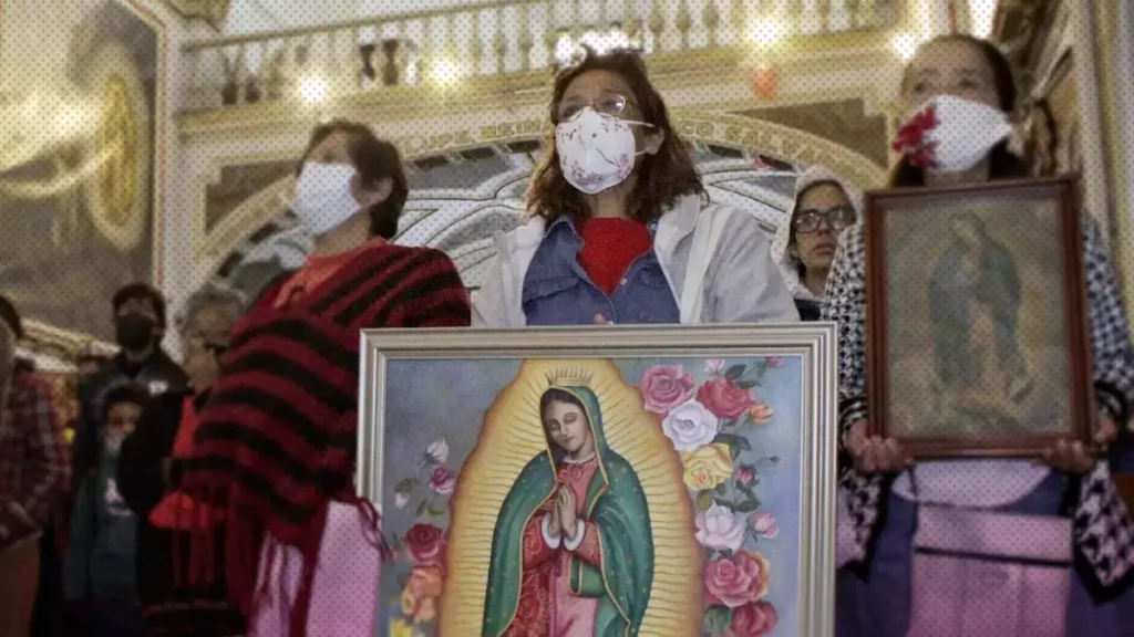 Baja afluencia de poblanos en La Villita este Día de la Virgen de Guadalupe