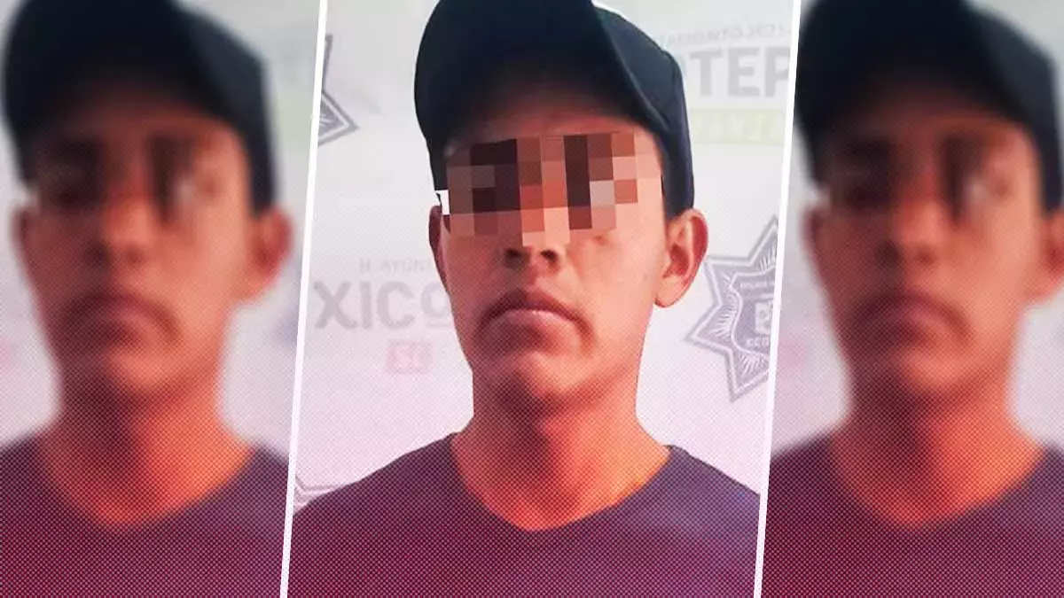 En Operativo Fiestas en Paz, Seguridad Pública de Xicotepec detiene a presunto ladrón de porta placas