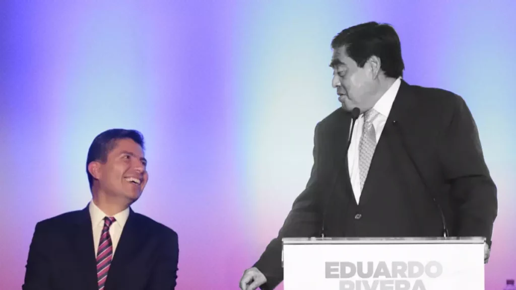 Eduardo Rivera lamenta muerte del gobernador de Puebla, Miguel Barbosa