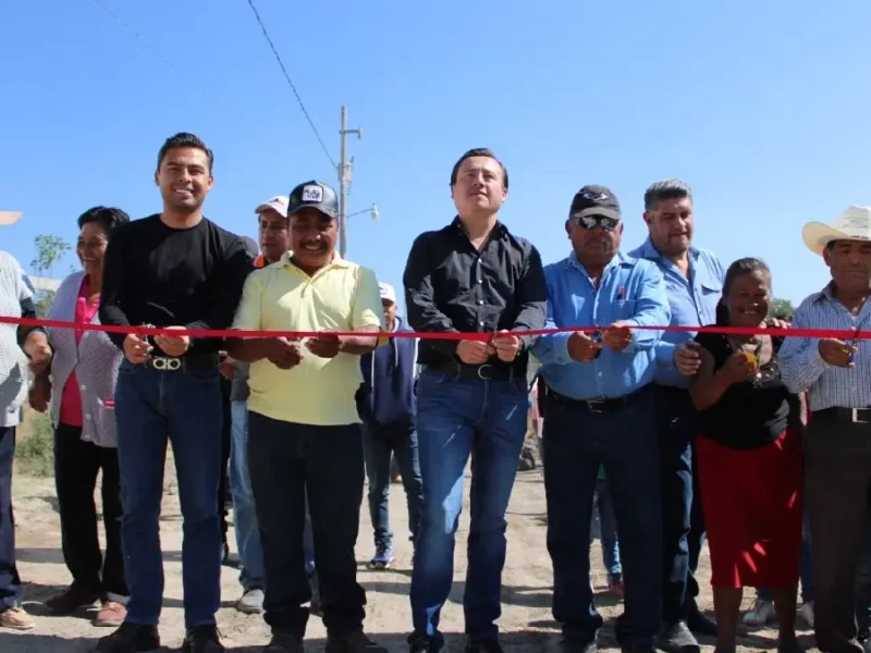 Inauguración de la ampliación de drenaje sanitario en Xochimilco, Tecamachalco