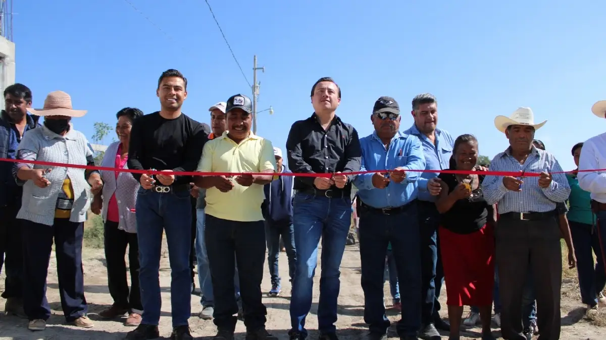 Inauguración de la ampliación de drenaje sanitario en Xochimilco, Tecamachalco