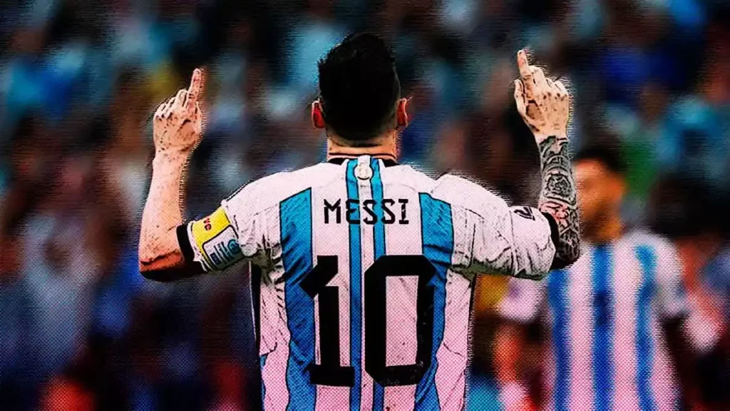 Messi es el nuevo máximo goleador de Argentina en Mundiales 