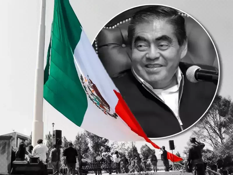 Por muerte de Miguel Barbosa, escuelas de Puebla izarán bandera a media asta.
