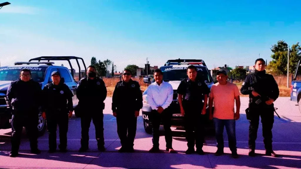 Policía de San Andrés Cholula fortalece seguridad en Cacalotepec