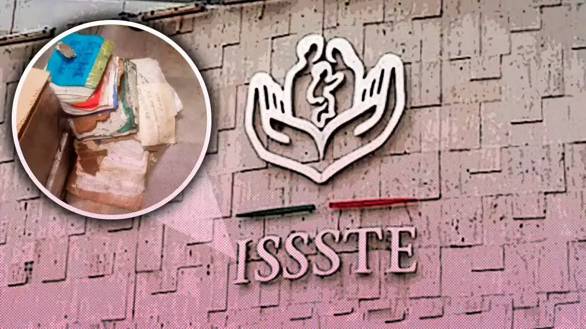Por negligencia se daña archivo clínico del Hospital del ISSSTE en Puebla
