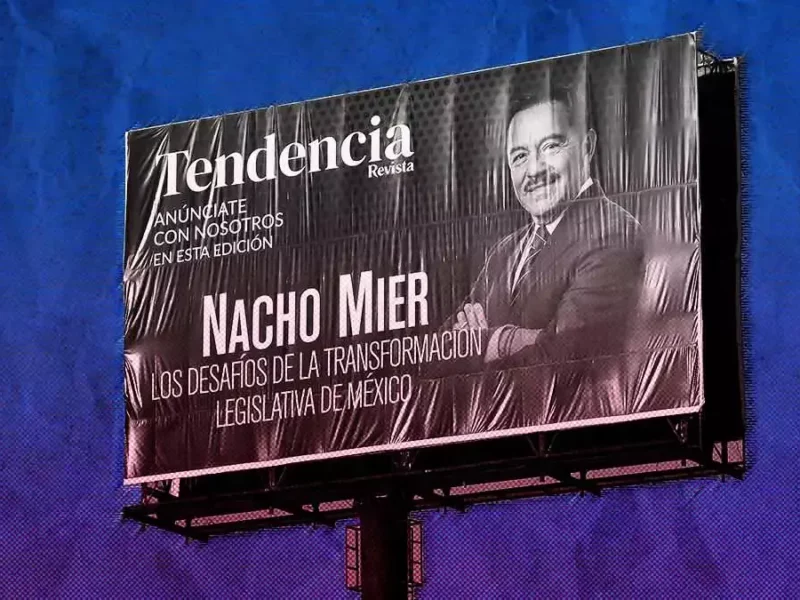 Revista Tendencia se deslinda de espectaculares de Nacho Mier