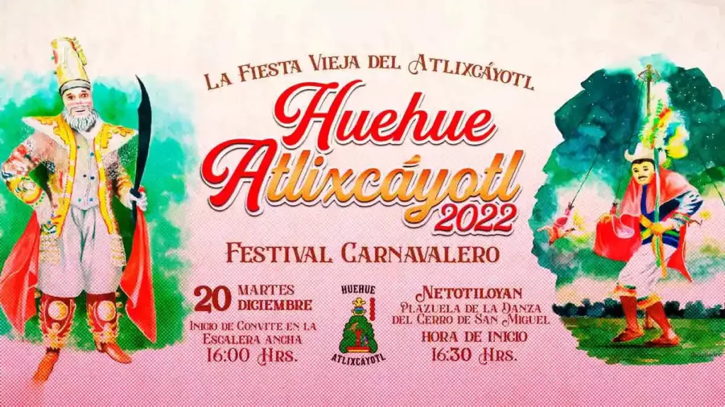 Disfruta el Huehue Atlixcayotl, la fiesta vieja de Atlixco