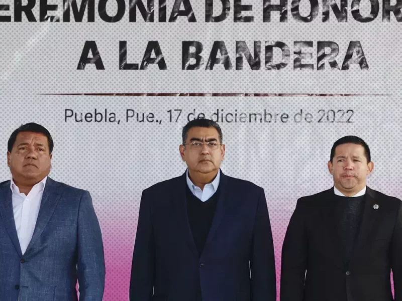 Pide Sergio Salomón Céspedes hacer equipo por Puebla contra la delincuencia