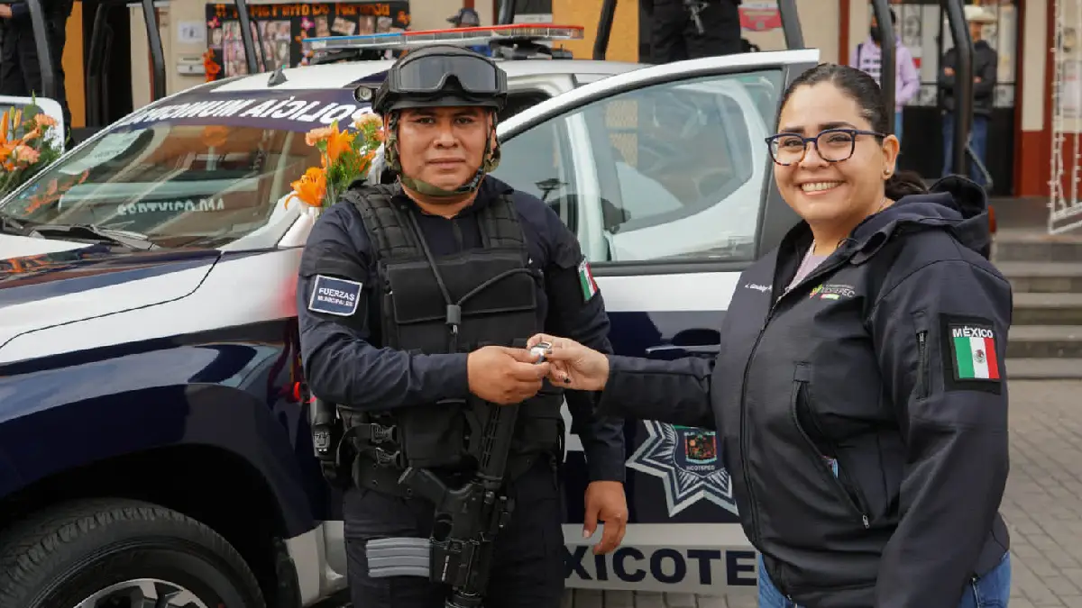 La seguridad de Xicotepec sí avanza: Ayuntamiento entregó patrullas, uniformes y radios a la Policía Municipal