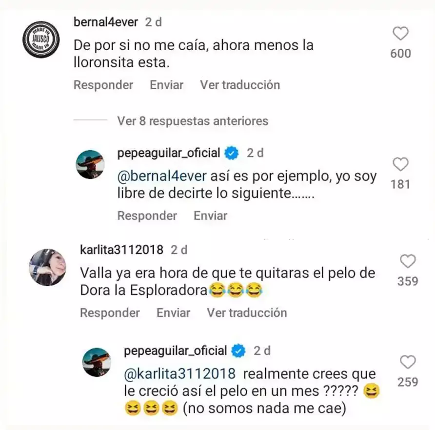 Pepe Aguilar defiende a su hija Ángela tras críticas por decir que tiene sangre argentina