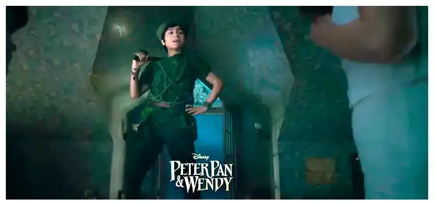 Promocional de la película "Peter Pan & Wendy"