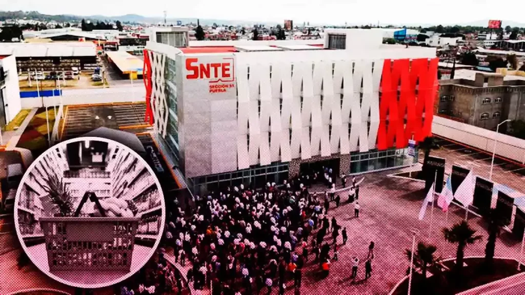 Maestros de la SNTE sección 51, inconformes tras la suspensión de vales de despensa