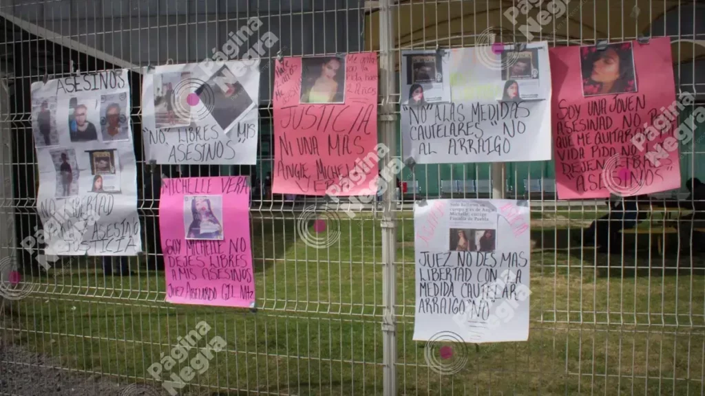 Familiares de Angie Michelle Vera, joven asesinada en 2020, se manifestaron para exigir justicia