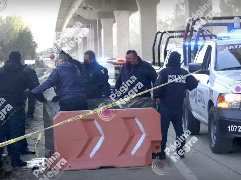 Muere al golpearse la cabeza tras ser atropellado en la México-Puebla.