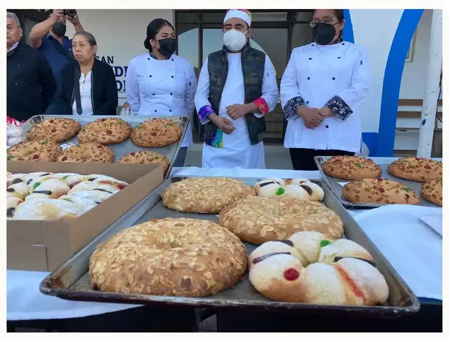 Panaderos de San Rafael Comac listos para la Feria de la Rosca 2023