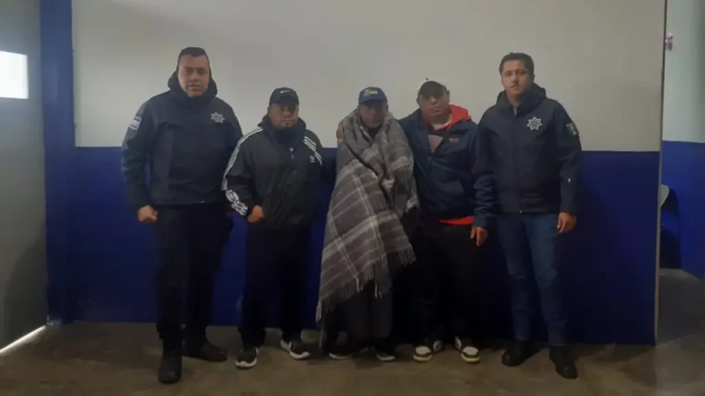 Gracias al sistema de búsqueda de Xicotepec, adulto regresa con su familia