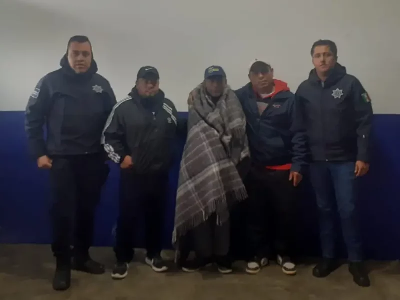 Gracias al sistema de búsqueda de Xicotepec, adulto regresa con su familia