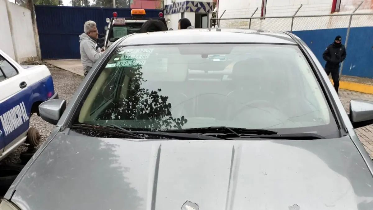 Policía Municipal de Xicotepec recupera vehículo robado