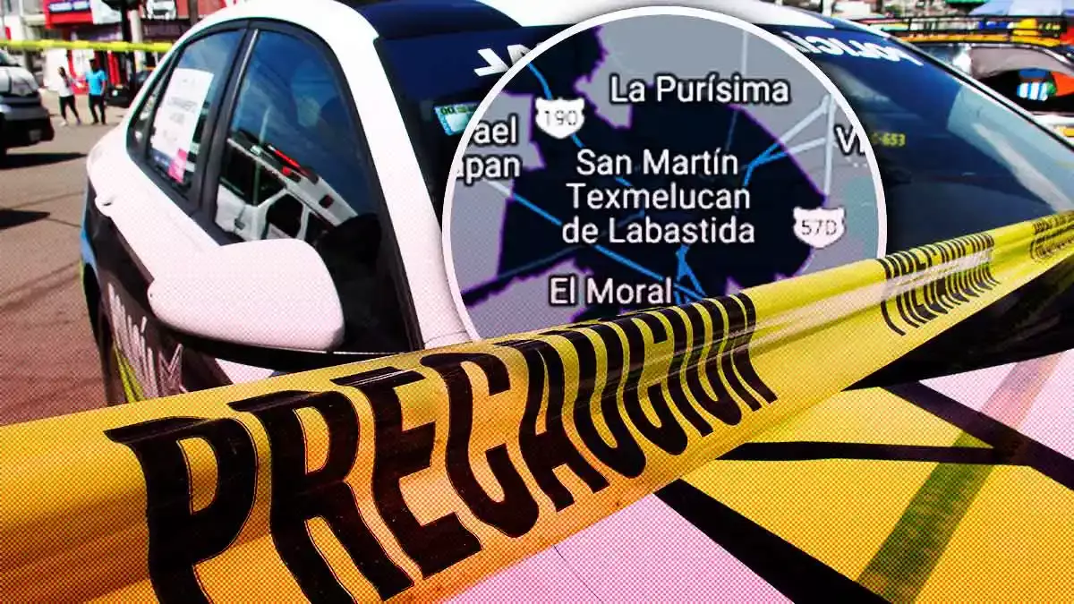 En Texmelucan,pasajeros golpean a presunto ladrón de transporte público