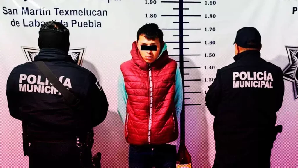 Capturan a presunto homicida del Ojo de Agua, en San Martín Texmelucan