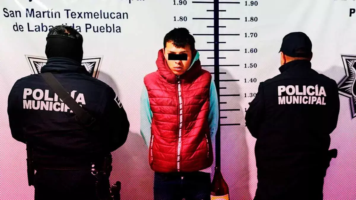 Capturan a presunto homicida del Ojo de Agua, en San Martín Texmelucan