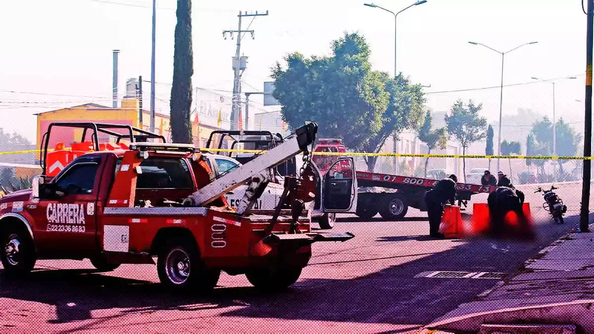 Un motociclista murió, en las primeras horas del 2023, tras derrapar en San Francisco Totimehuacan