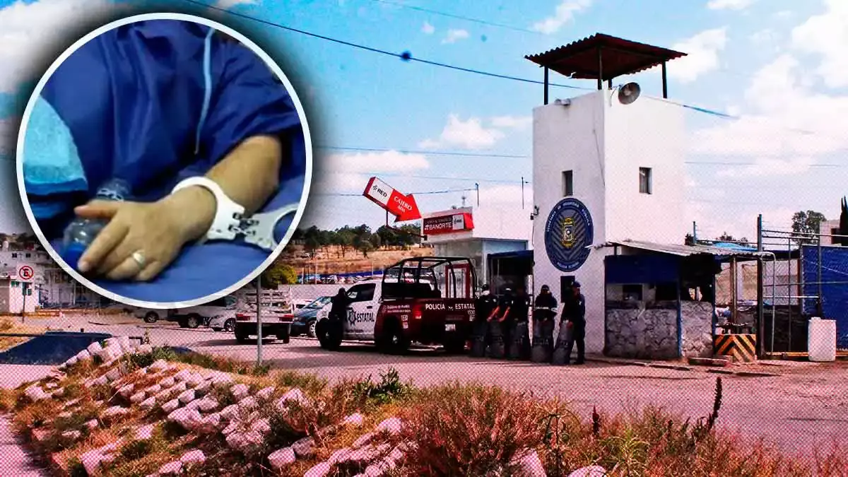 Hospitalizan a interno del penal de San Miguel en Puebla; está grave por intoxicación