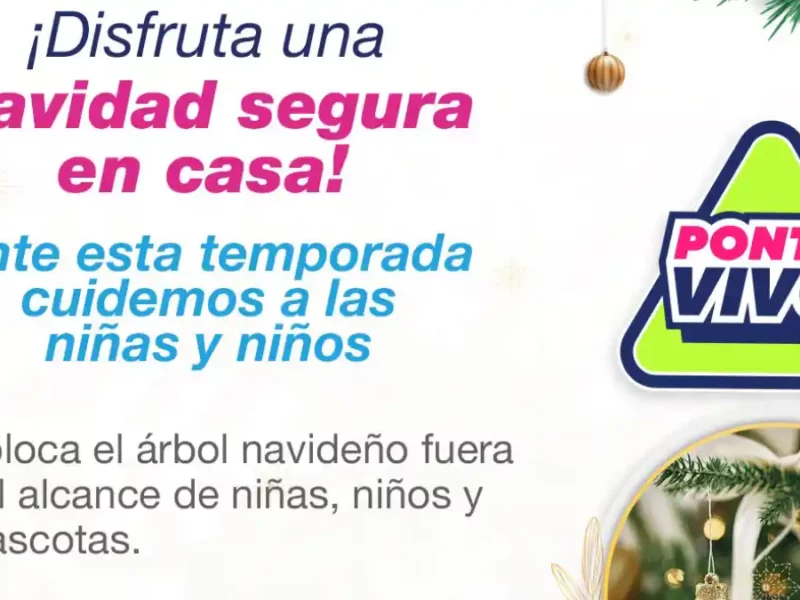 Ayuntamiento de Puebla brinda recomendaciones para disfrutar de la temporada navideña de forma segura