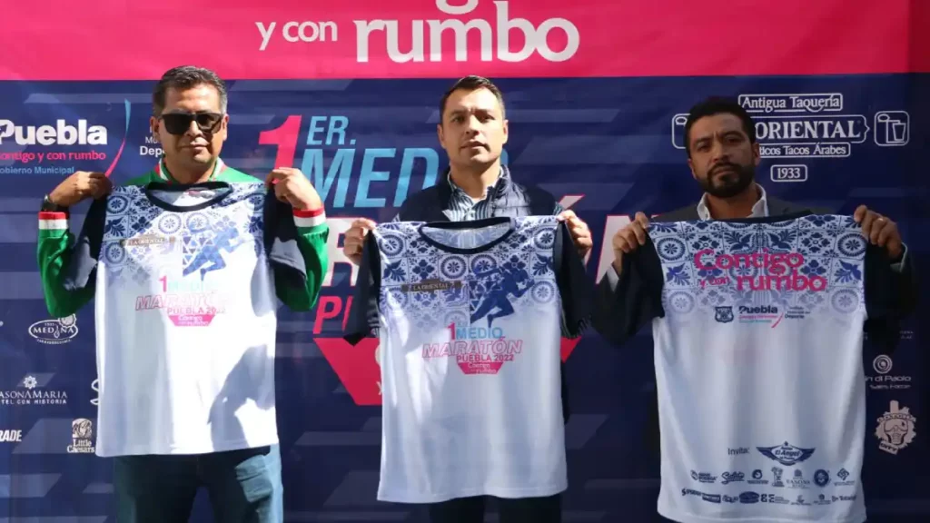 El Ayuntamiento de Puebla se prepara para la última carrera del año con el 1er. Medio Maratón
